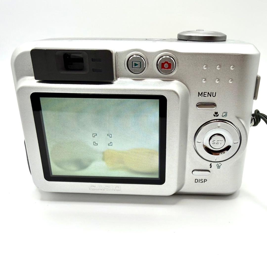 【動作品】CASIO QV-R51 コンデジ 単三電池 5MP CCD デジカメ