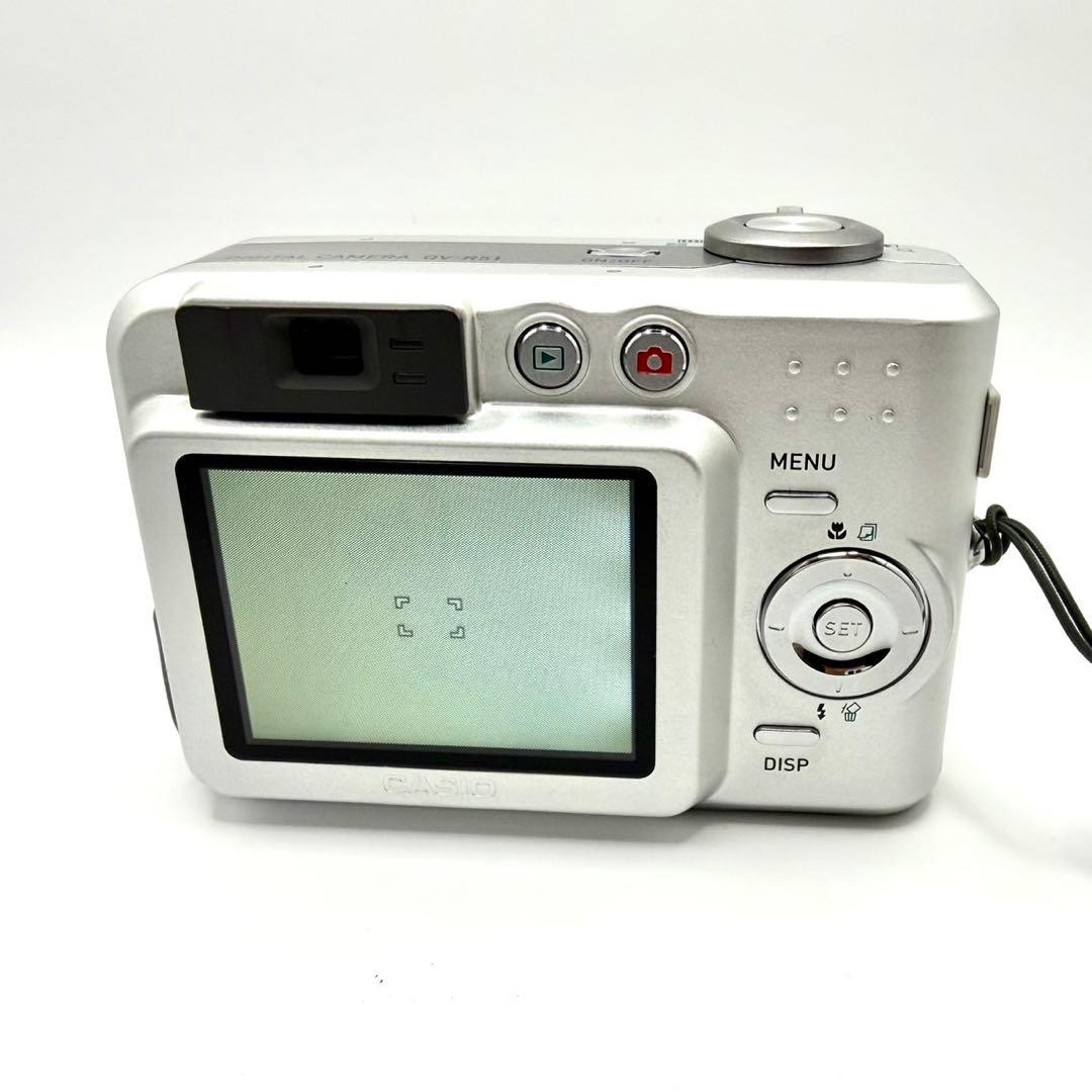 【動作品】CASIO QV-R51 コンデジ 単三電池 5MP CCD デジカメ
