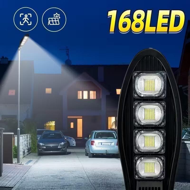 二台セット【★最安値 】ドデカイ 超高輝度ソーラーLEDモーションセンサー付き