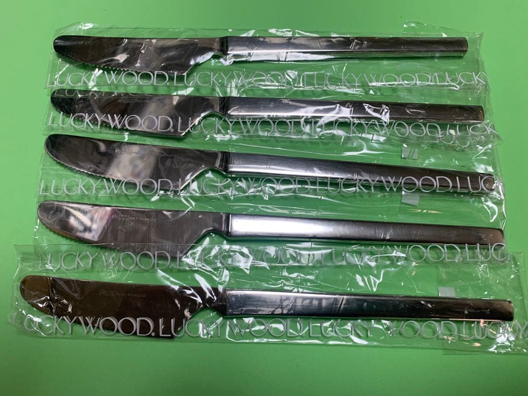 【新品•未使用】　ラッキーウッド　スカンジナビア　18-12 カトラリー　20本