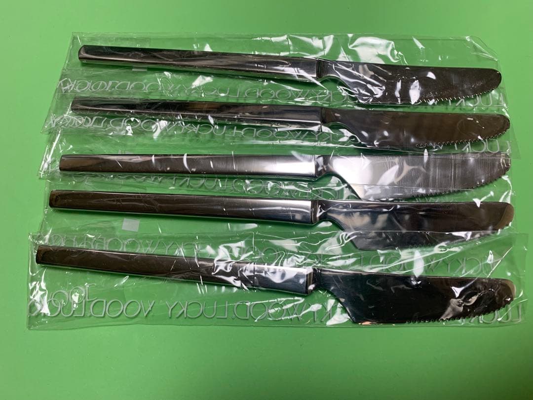 【新品•未使用】　ラッキーウッド　スカンジナビア　18-12 カトラリー　20本