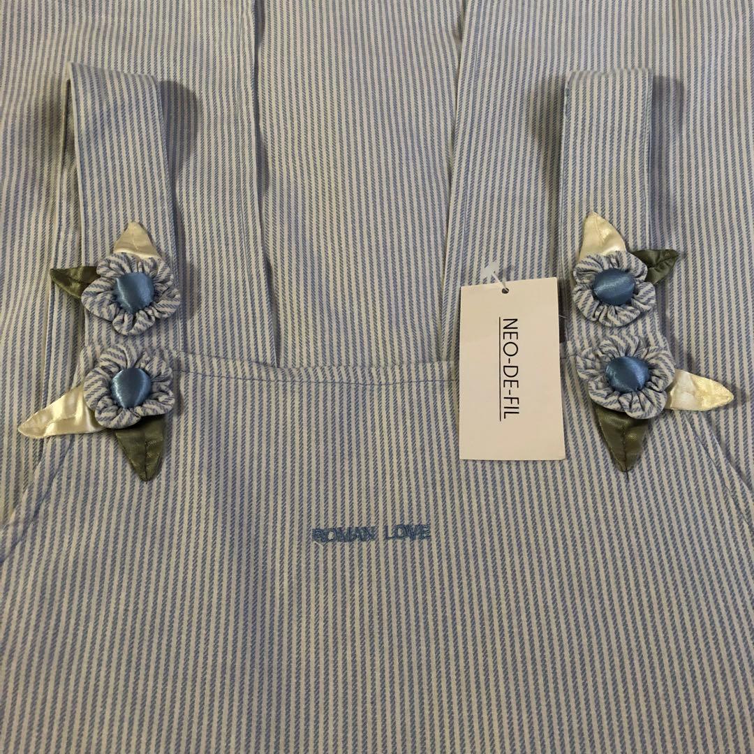 新品 お花モチーフエプロン