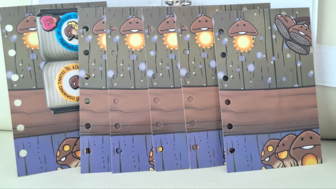 なめこ シール＆シール帳セット