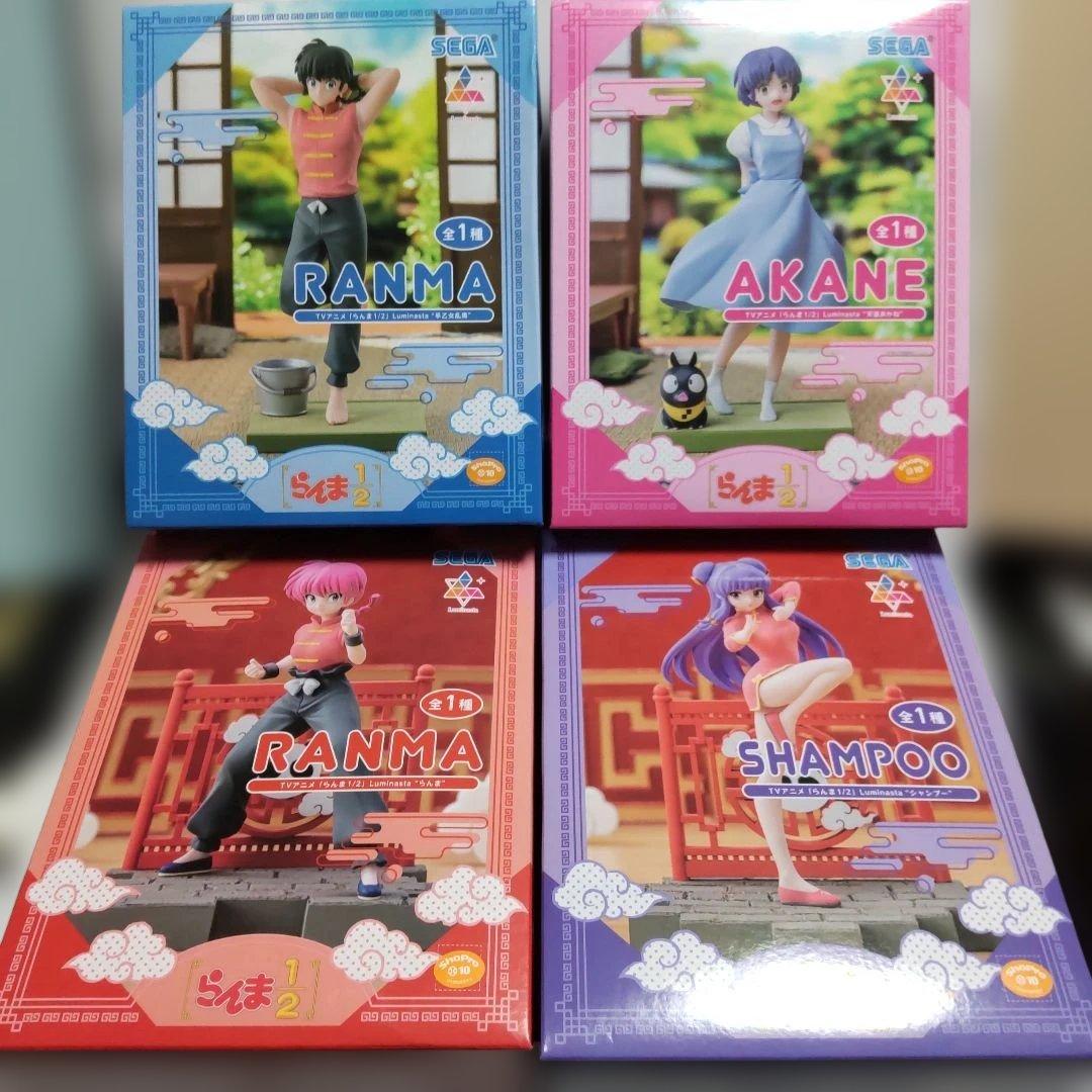 らんま 1/2 フィギュアLuminasta 4体セット