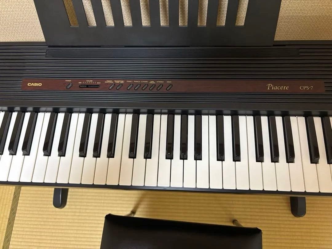 【美品】電子ピアノ CASIO カシオ CPS-7 Piacere 台イス付属