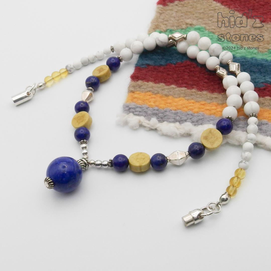 ◆一点もの天然石ネックレス:MSiC-008