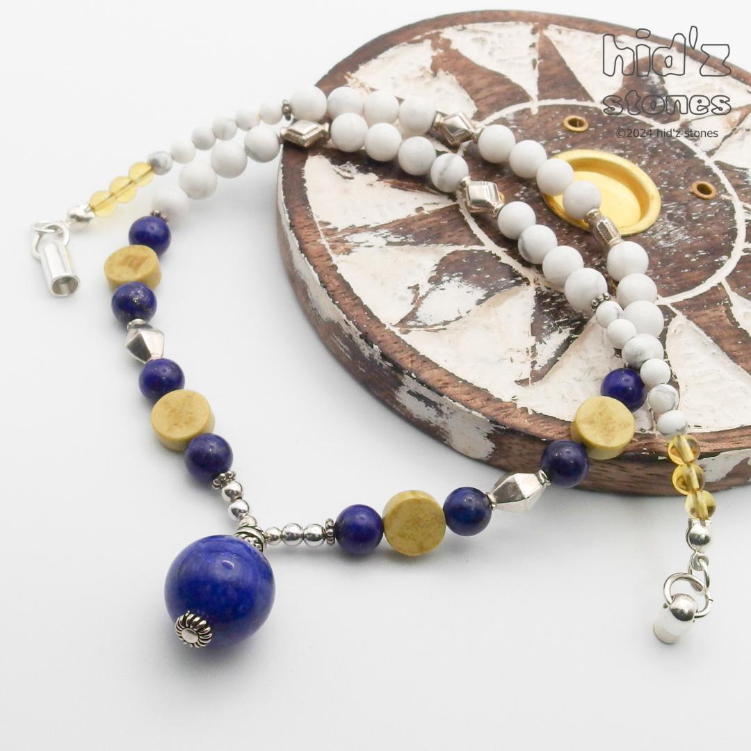 ◆一点もの天然石ネックレス:MSiC-008