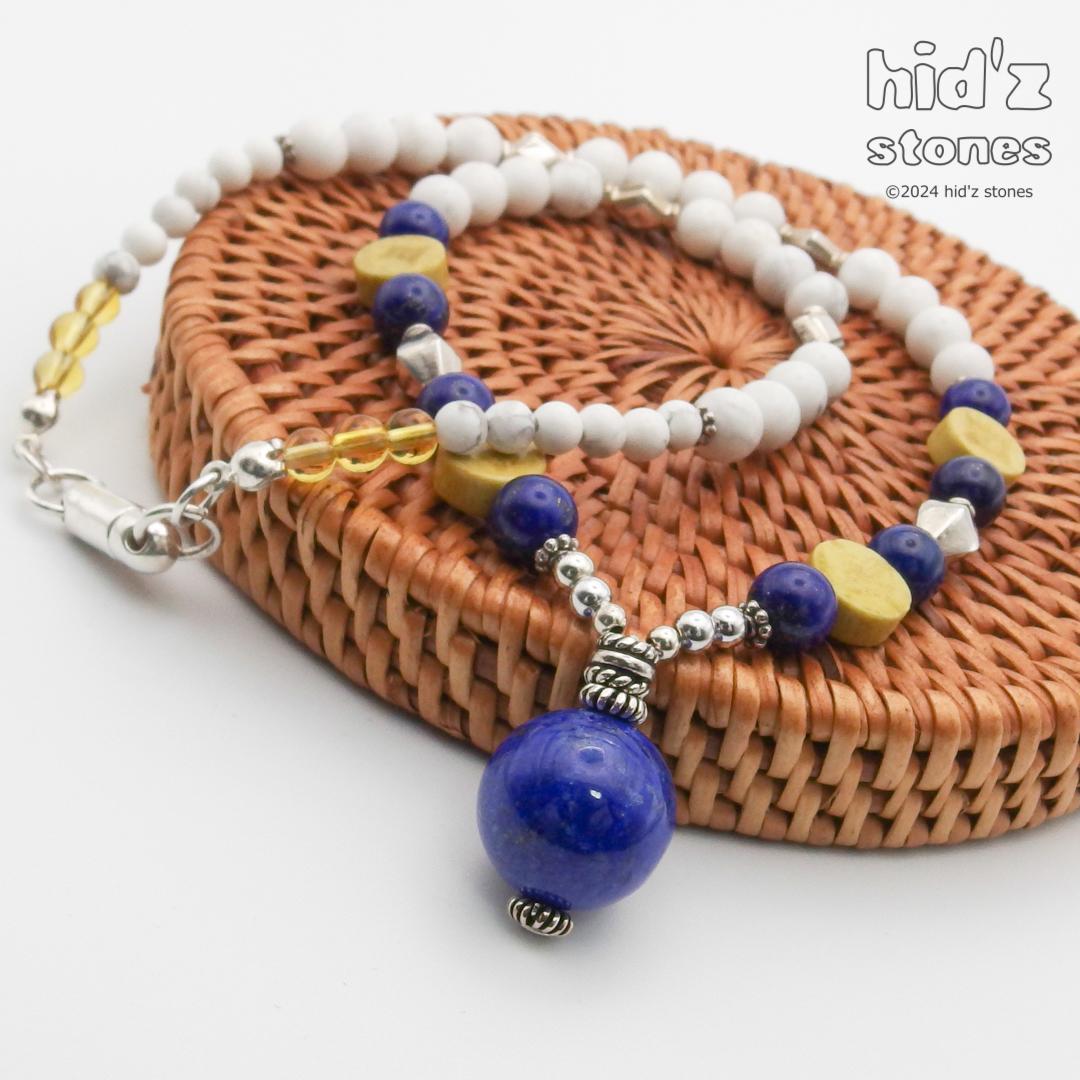 ◆一点もの天然石ネックレス:MSiC-008