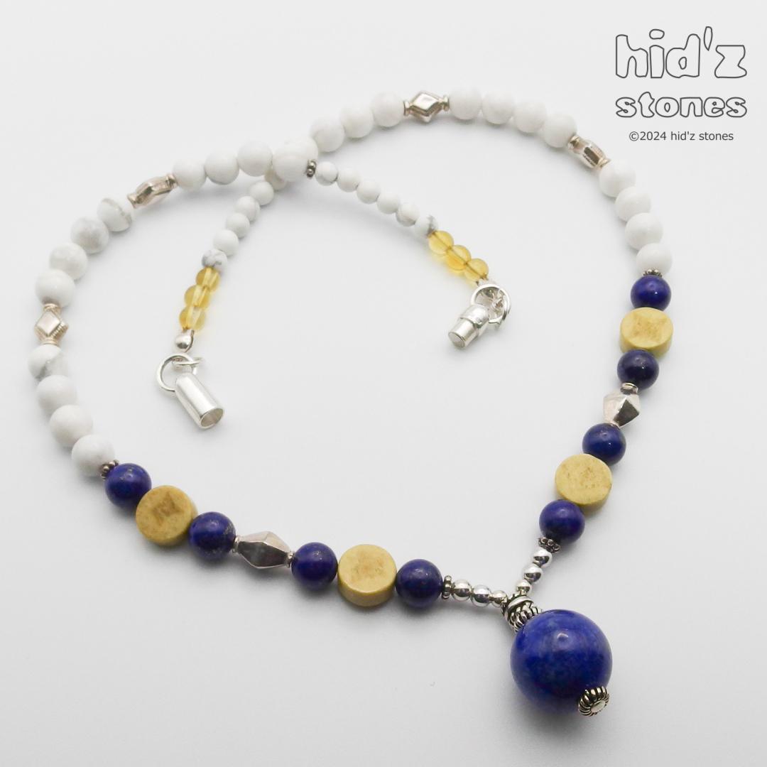 ◆一点もの天然石ネックレス:MSiC-008