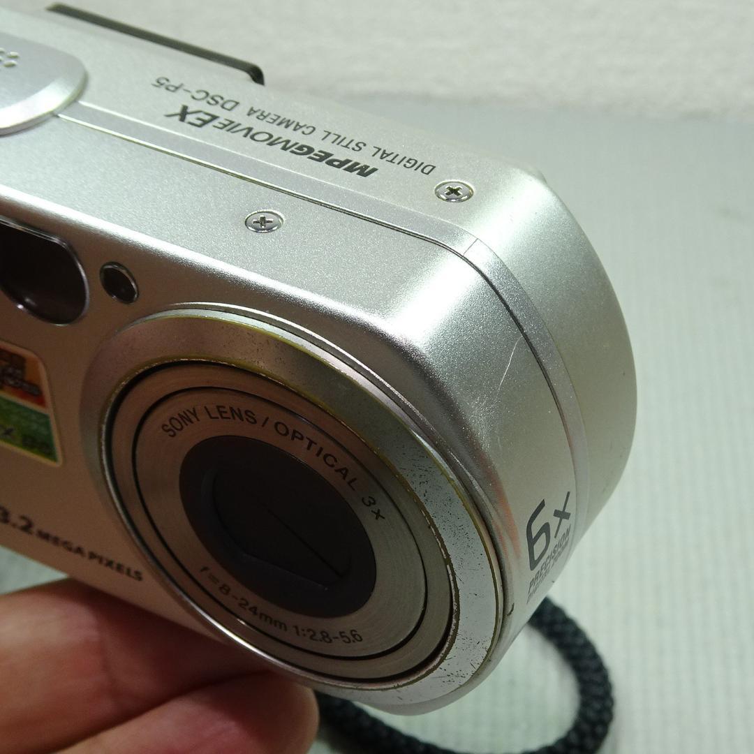 SONY DSC-P5 Cyber-shot 3.2メガ オールドデジカメ ソニ