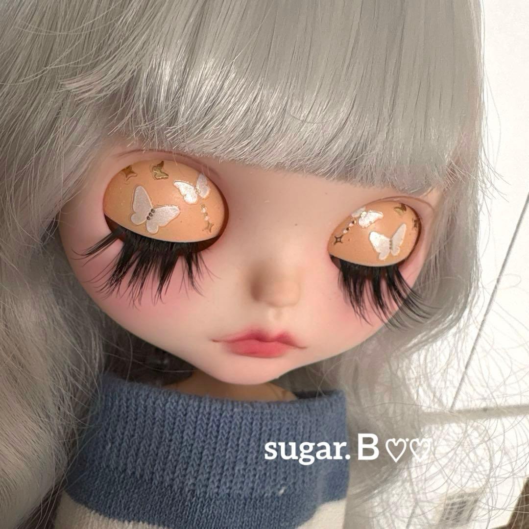アイシードールカスタム❤︎ツヤ無し薄グレー❤︎ふわっふわ♡