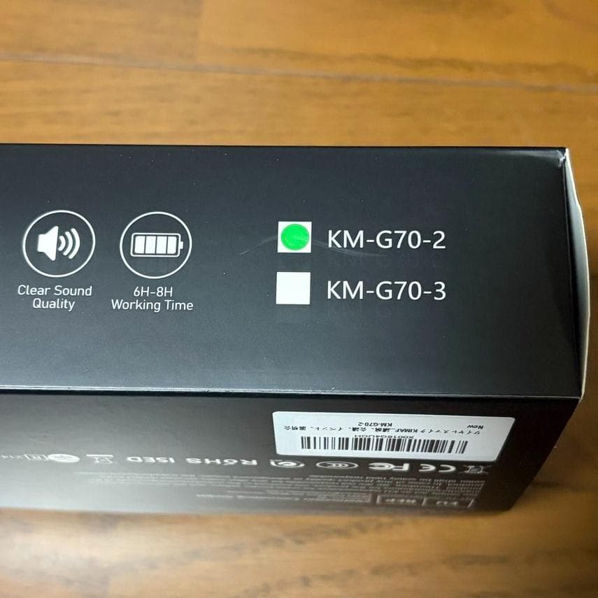 ワイヤレスマイク KIMAFUN2.4Gワイヤレスヘッドセット ラベリアラペル