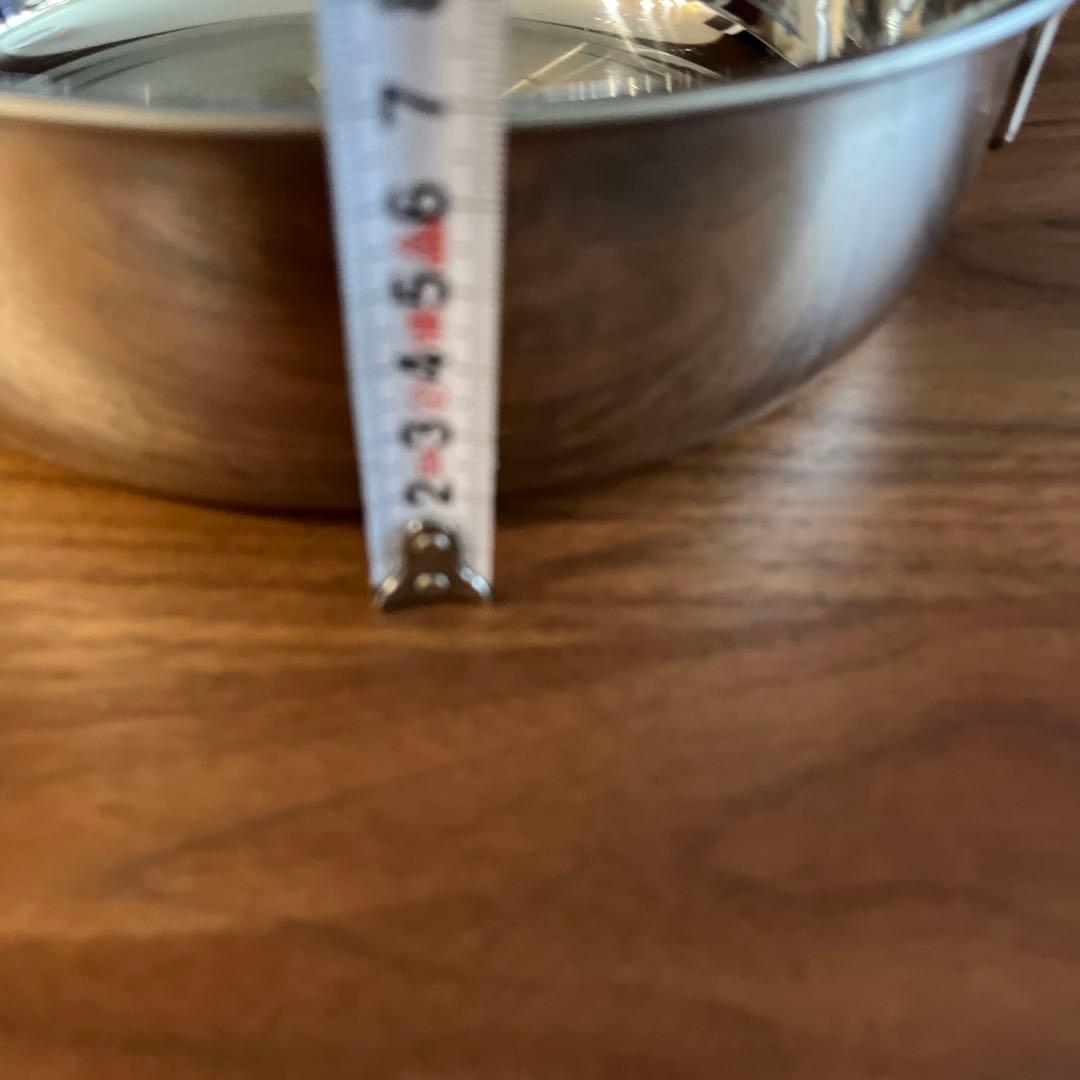 ステンレス 両手鍋 ジオ・プロダクト　浅型　深型両手鍋　2点セット