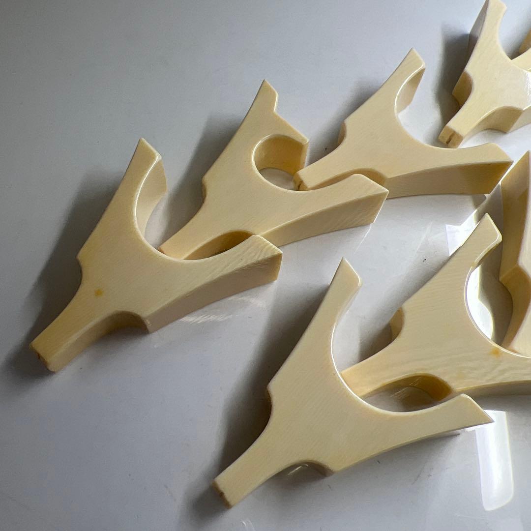 慶翠在銘　極上琴柱　木箱付　299g 東Y8-0313☆2Fトヒコ