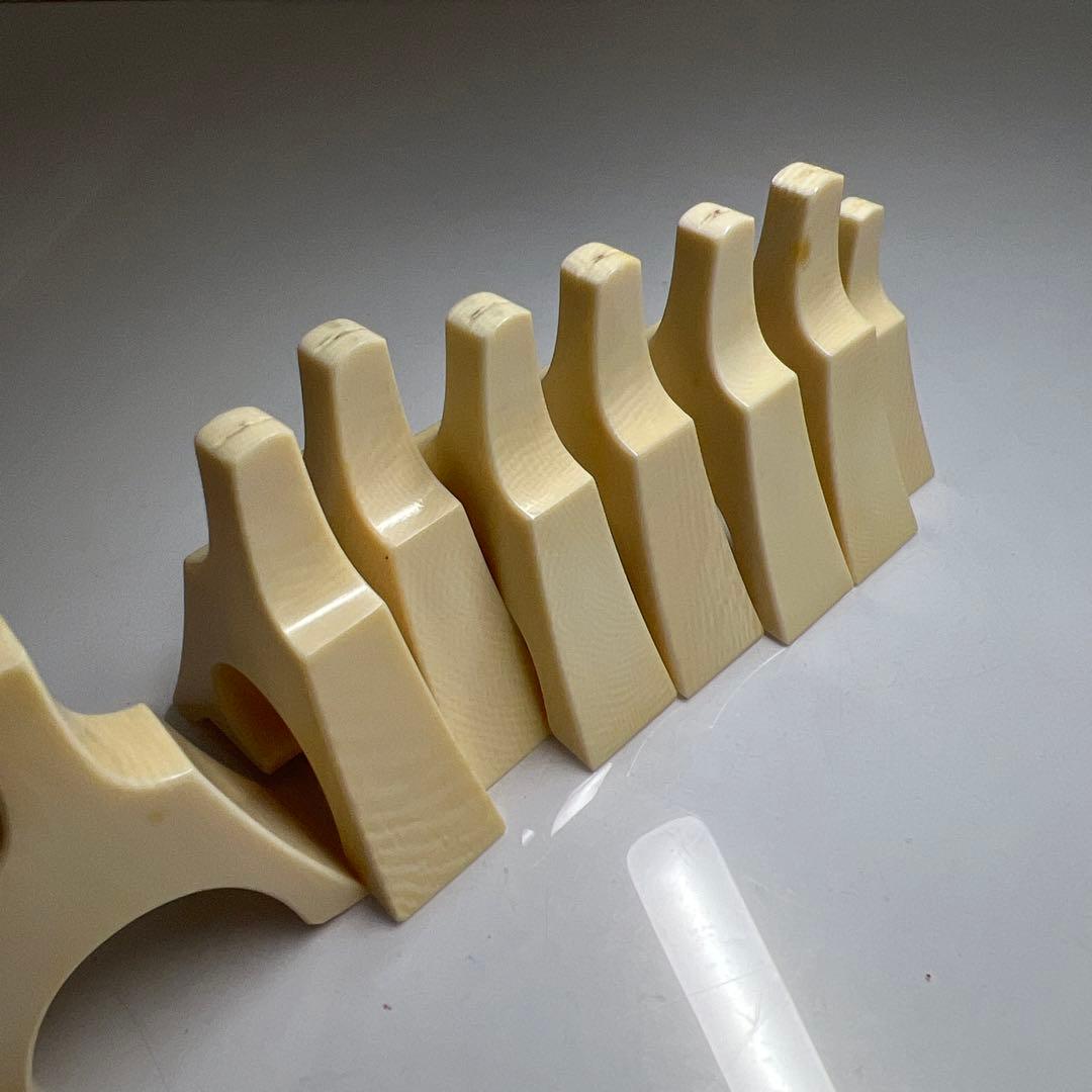 慶翠在銘　極上琴柱　木箱付　299g 東Y8-0313☆2Fトヒコ