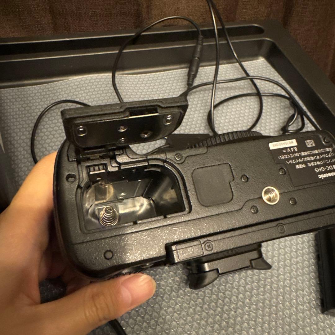 LUMIX DC-GH5 ミラーレス一眼カメラ dcカプラー付 4K動画撮影