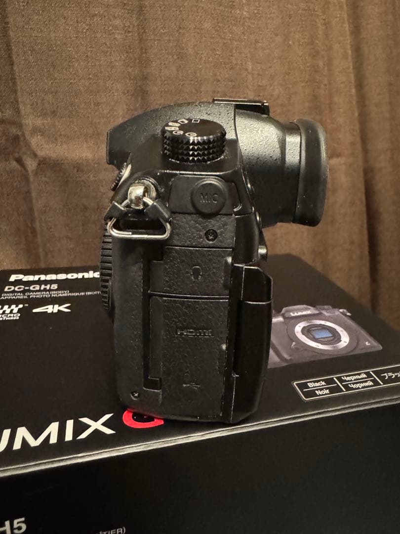 LUMIX DC-GH5 ミラーレス一眼カメラ dcカプラー付 4K動画撮影