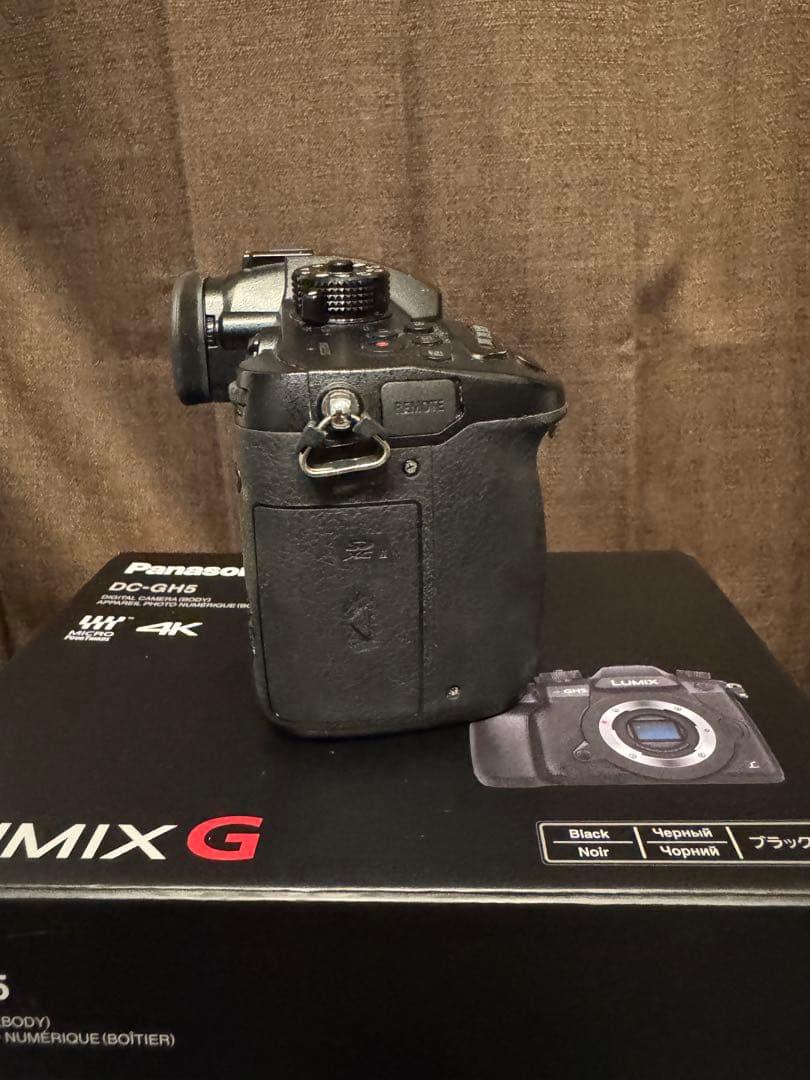 LUMIX DC-GH5 ミラーレス一眼カメラ dcカプラー付 4K動画撮影