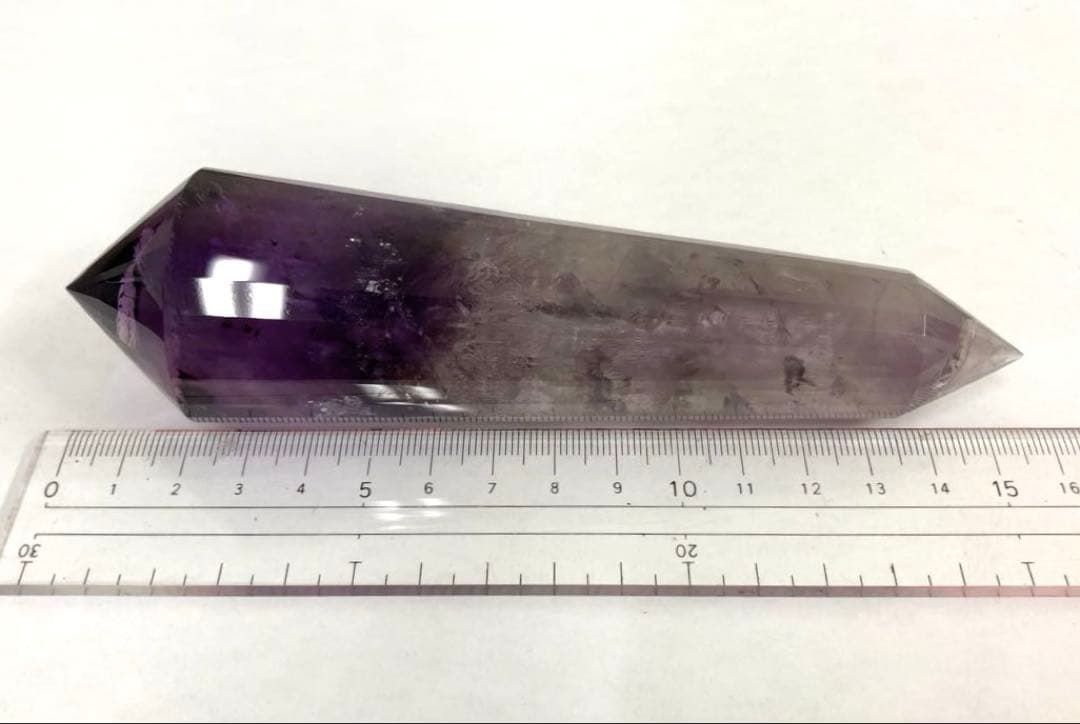 天然石　アメジスト フォーゲル　約15.5cm