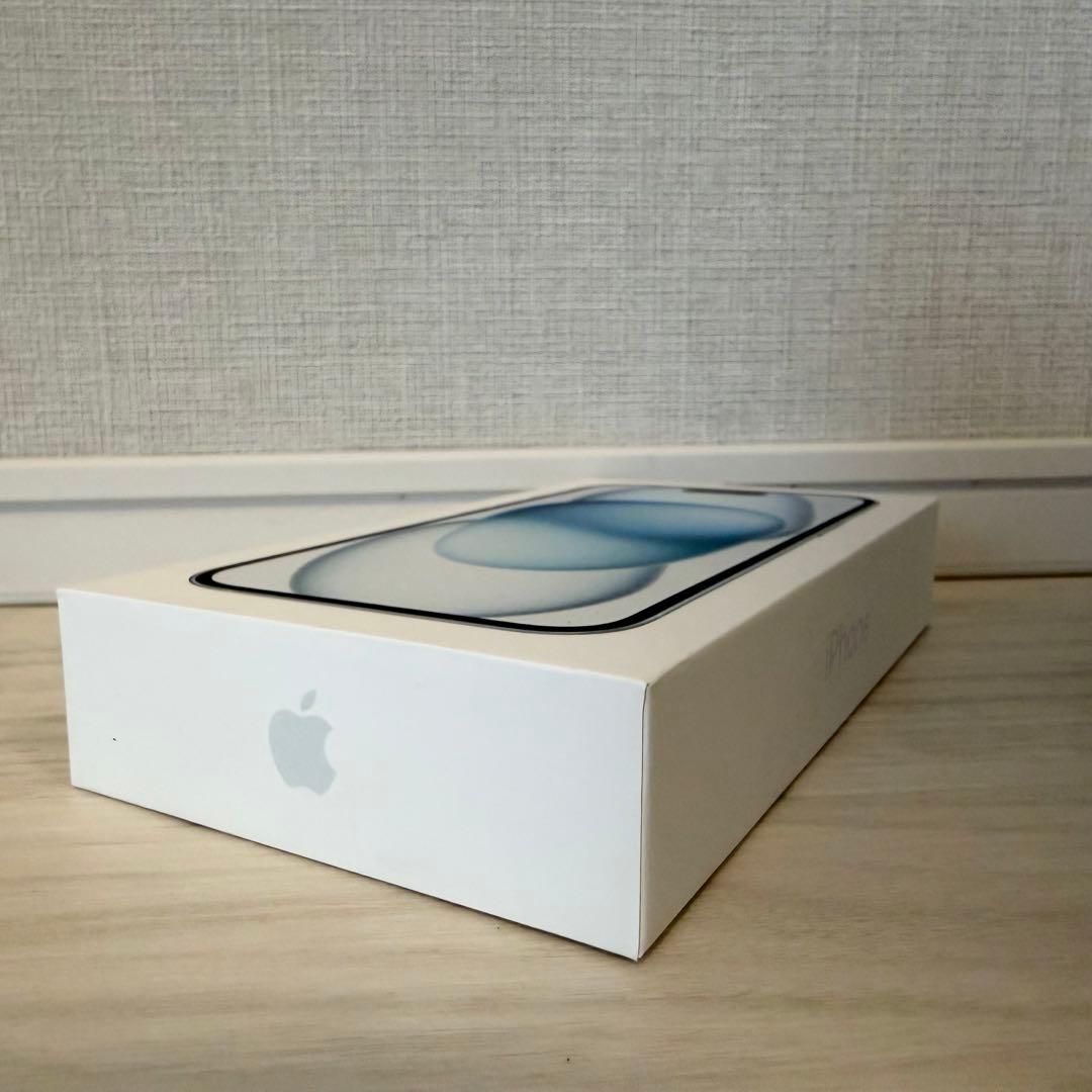 【美品】iPhone15 ブルー 128GB バッテリー92%