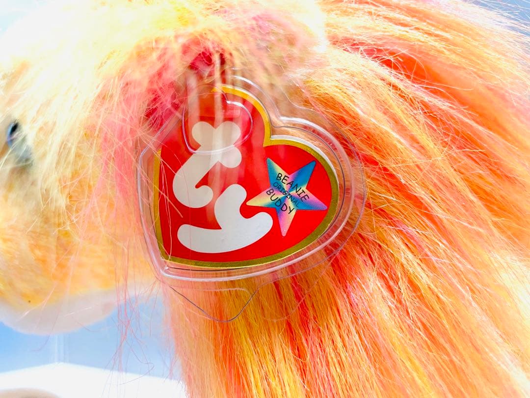 TYシリーズBEANIE BABYとBEANIE BUDDYのライオンぬいぐるみ