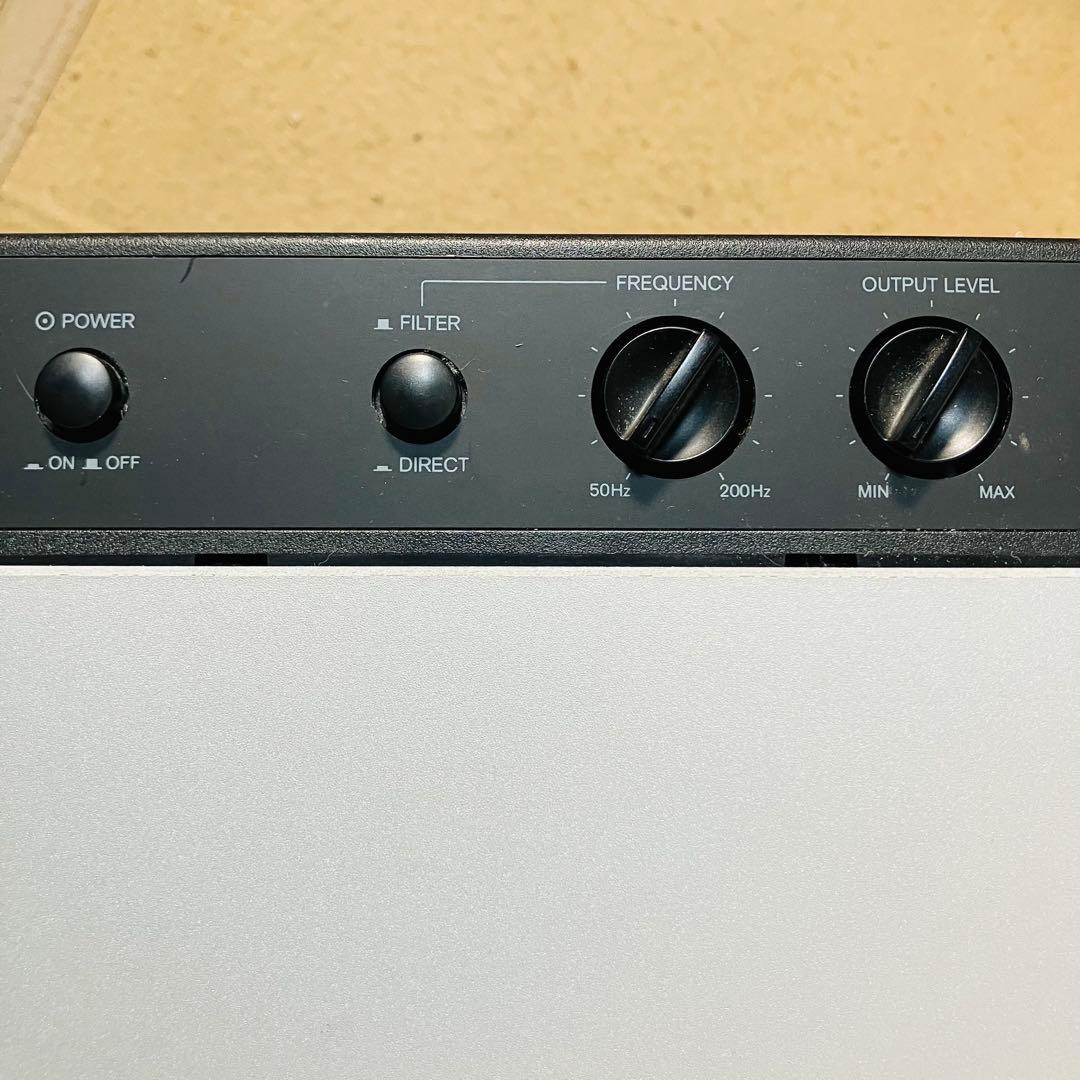美品 ONKYO SL-057 グレー サブウーファー 動作確認済み