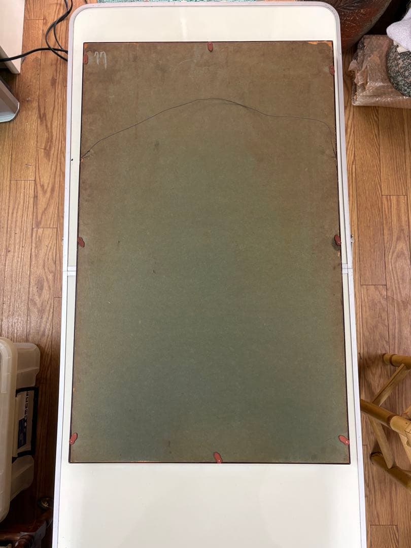 【真作】書道 額装 一行書「金声玉振」丁未春 縁起物 孟子 集大成 額装品