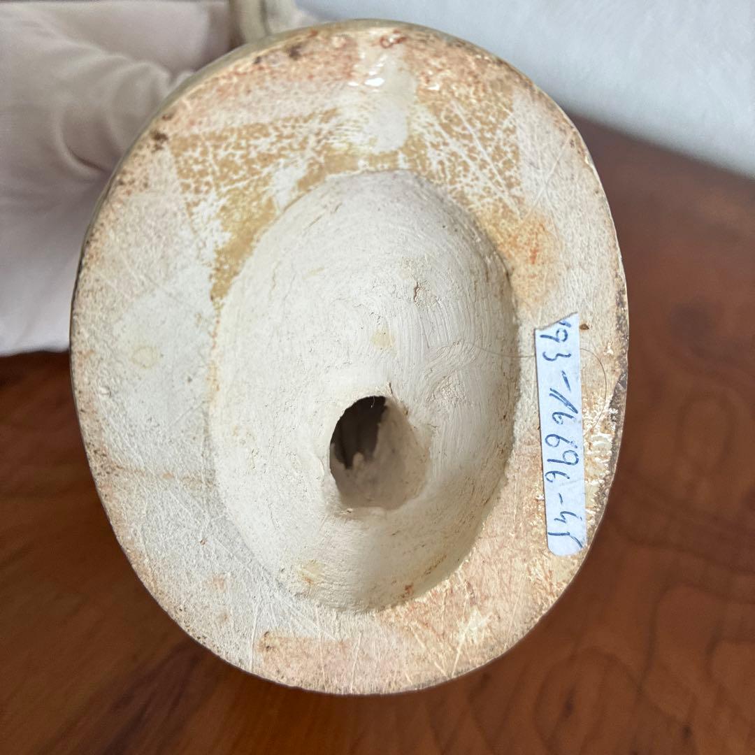 陶器製　鳥の置物