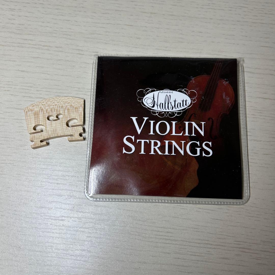 鈴木バイオリン No.11 4/4 1960s 極濃淡 青ラベル 新品駒弦付