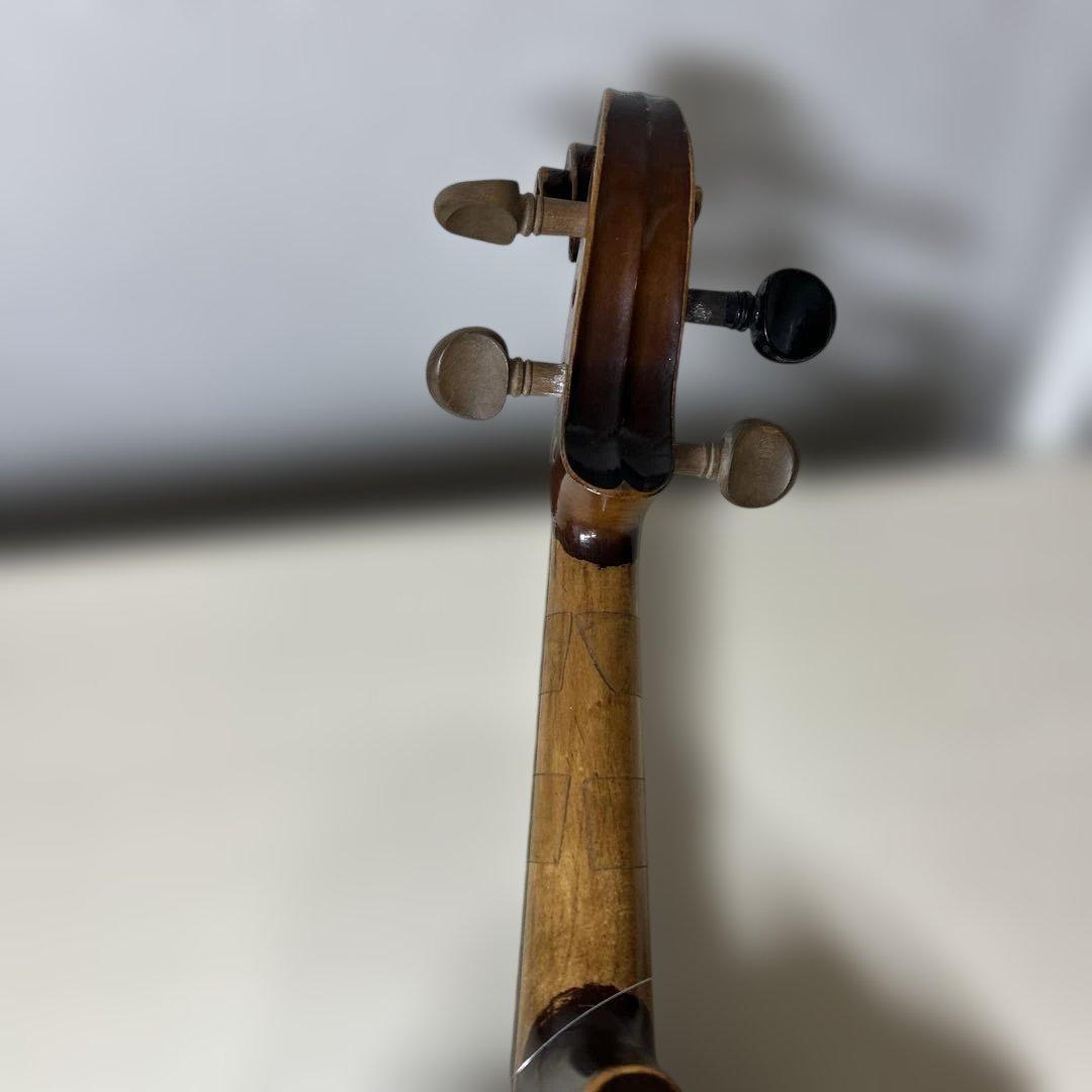 鈴木バイオリン No.11 4/4 1960s 極濃淡 青ラベル 新品駒弦付