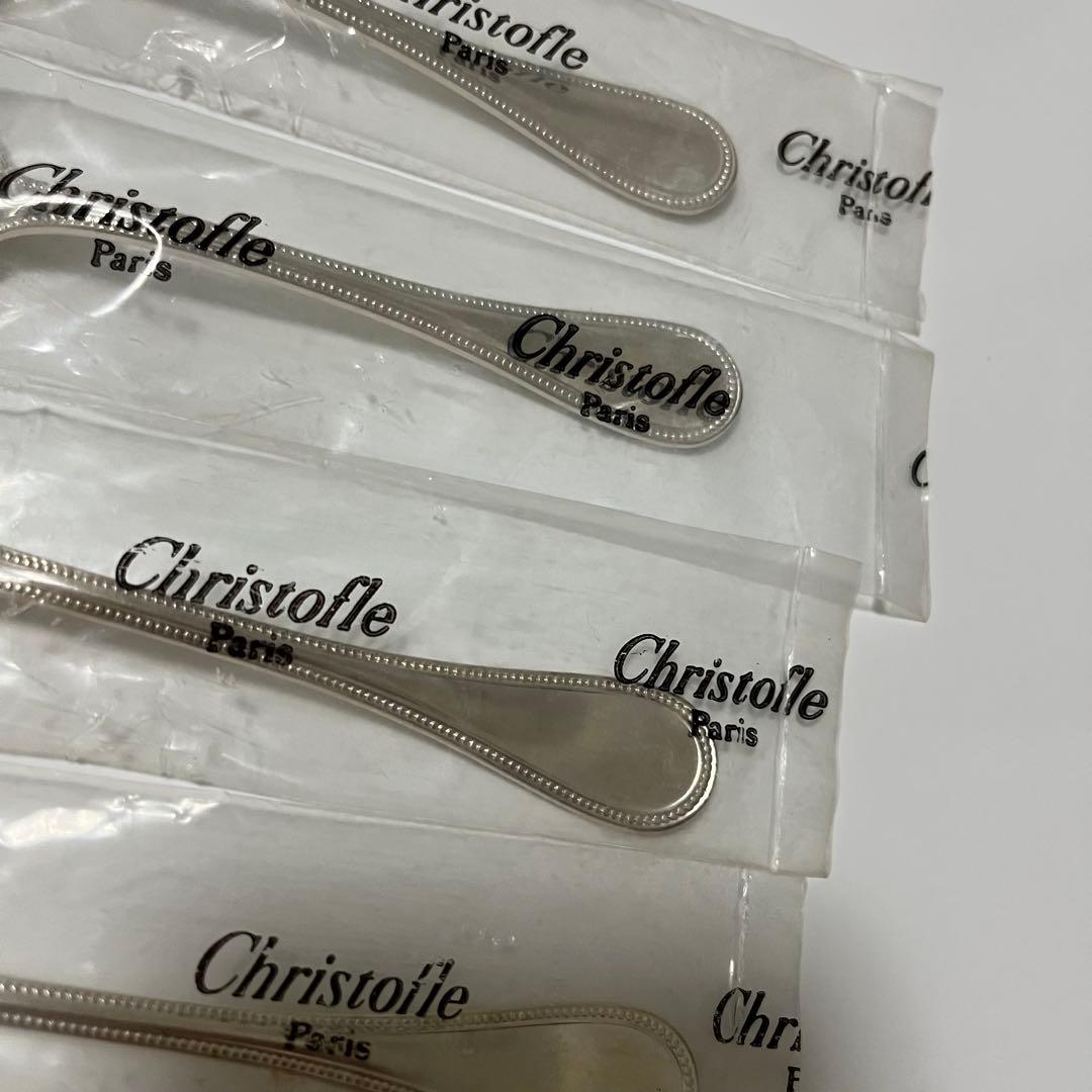 Christofle クリストフル スプーン 6本セットパールシリーズ