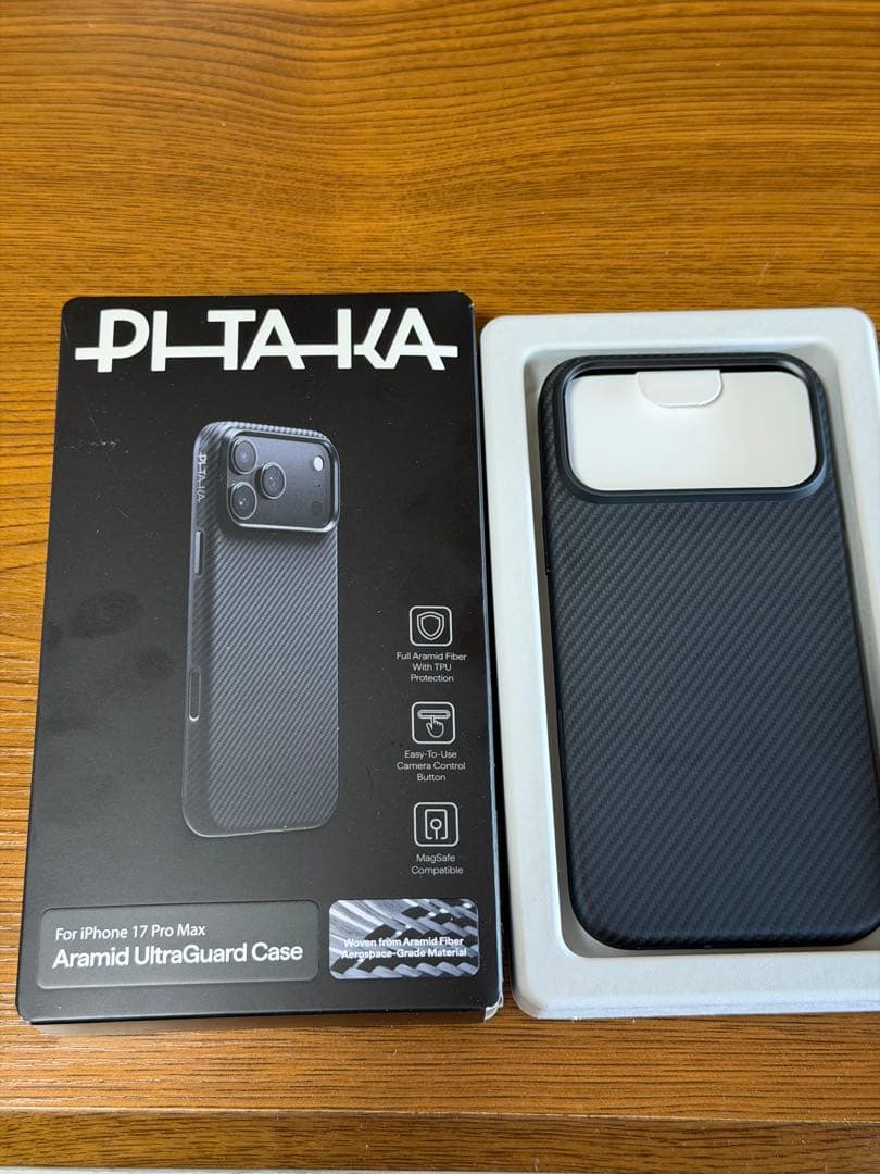 PITAKA iPhone 17 Pro Max アラミドケース