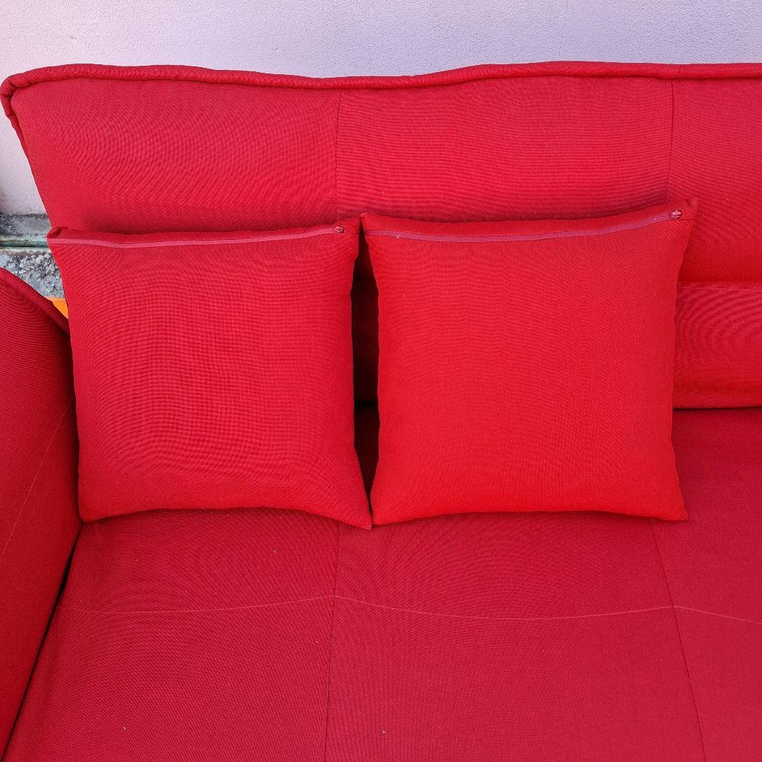 コンパクトカウチソファ オットマン別売 布張りタイプ（ソファーのみ）