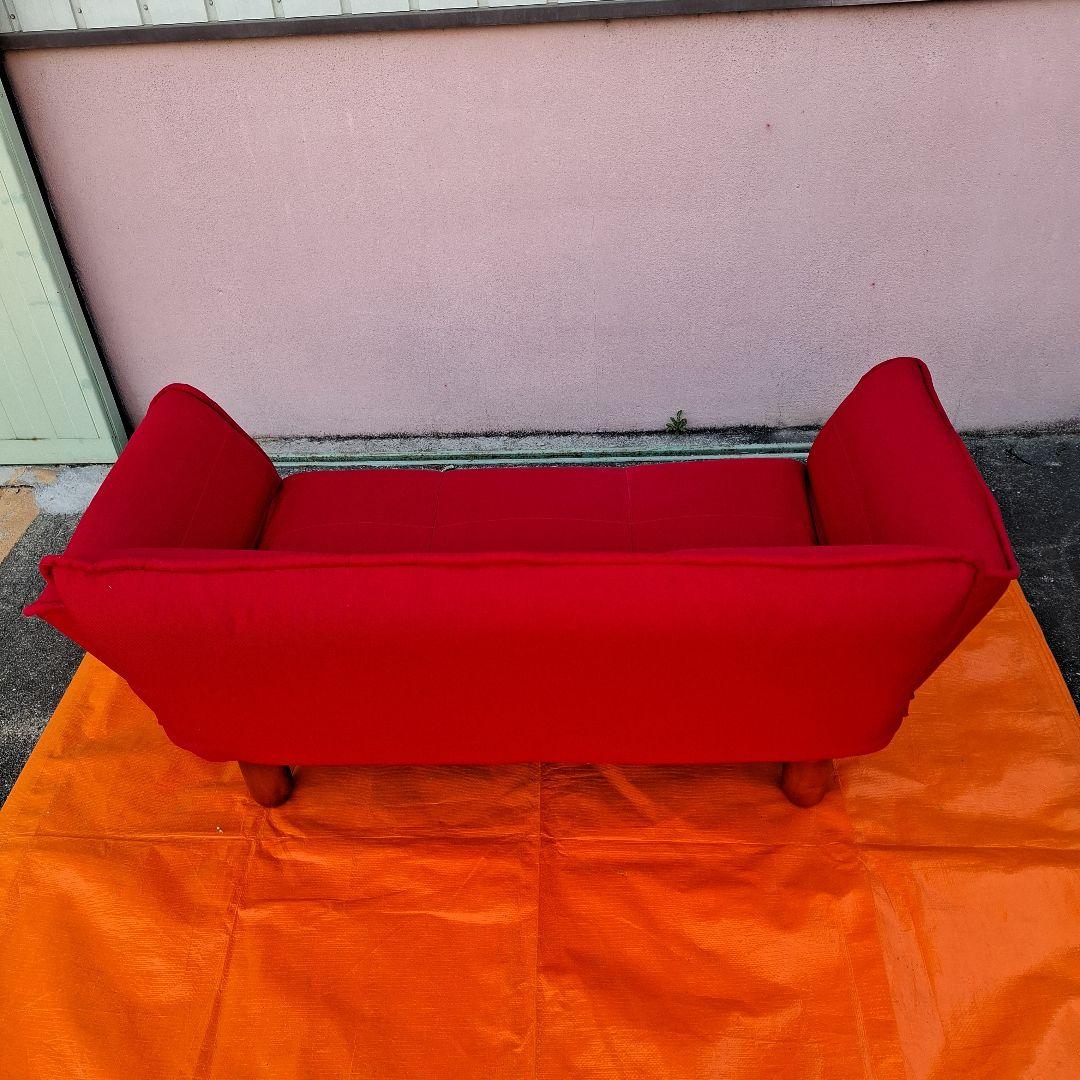 コンパクトカウチソファ オットマン別売 布張りタイプ（ソファーのみ）