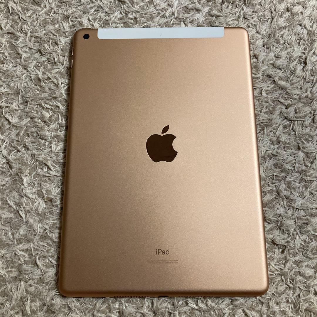 iPad（第7世代）のWi-Fi + Cellularモデル　ゴールド系