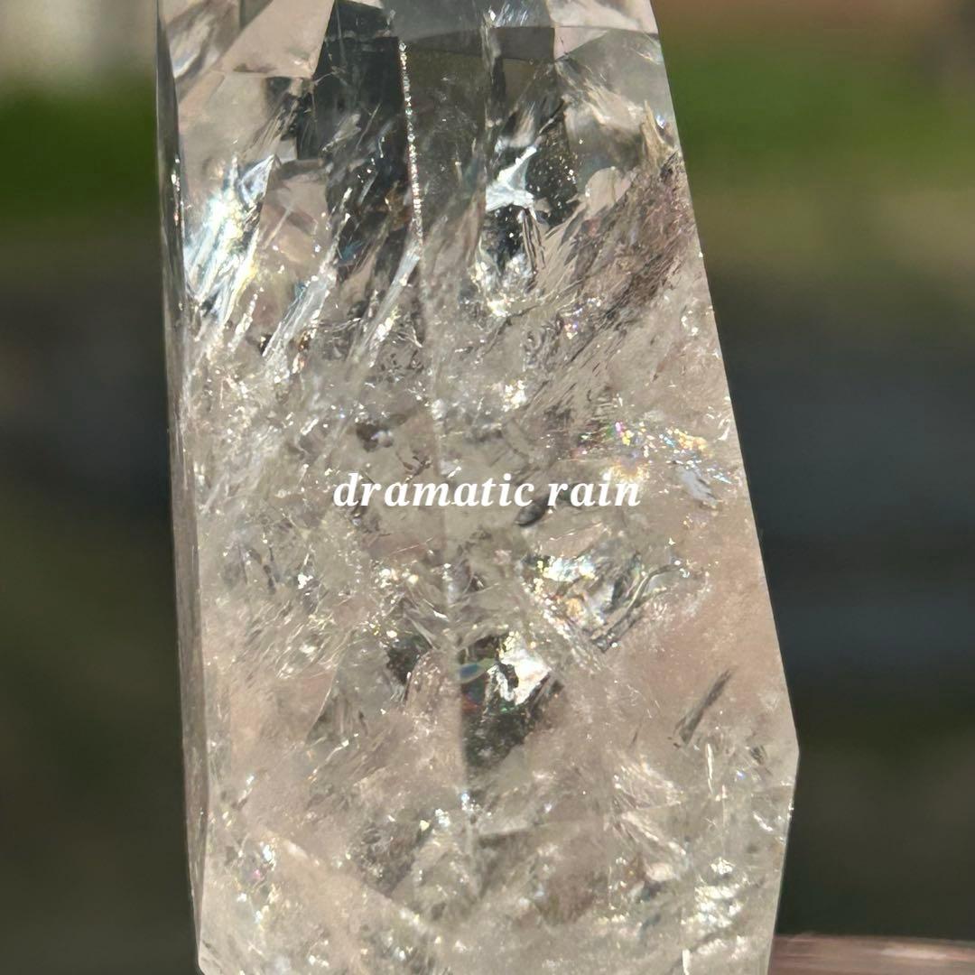 ピンククォーツ　ポイント　天然石　置物