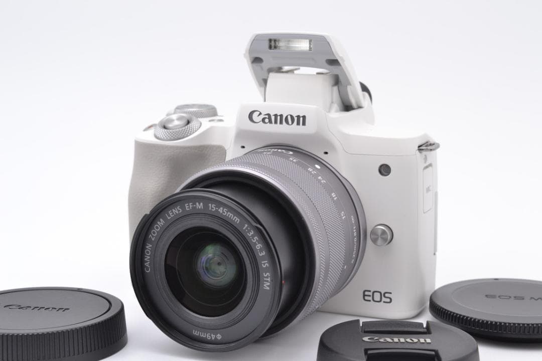 ■ 美品 ■ キャノン　Canon EOS Kiss M2 レンズキット