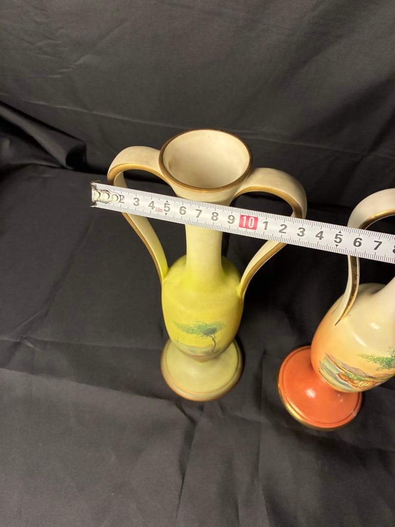 イタリア製 花瓶 一対