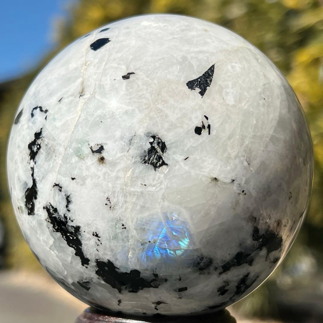 ✳️専用‼️激レア 超大玉✨愛を伝える石✨ムーンストーン ペグマタイト 丸玉 天然石