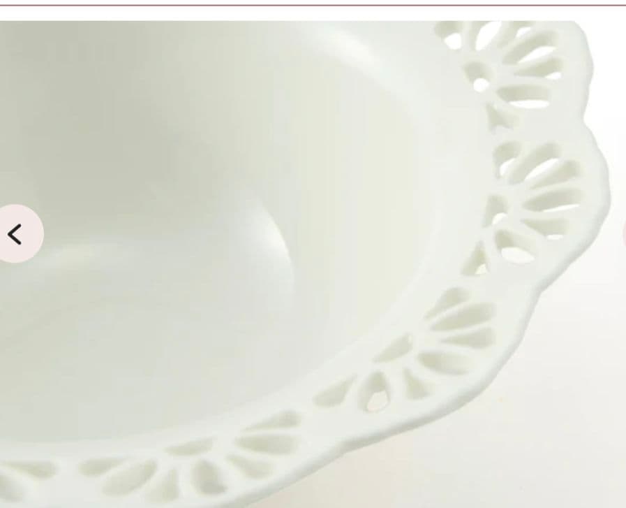 Francfranc パニエレースホワイトプレート＆ボールペアセット新品未使用品