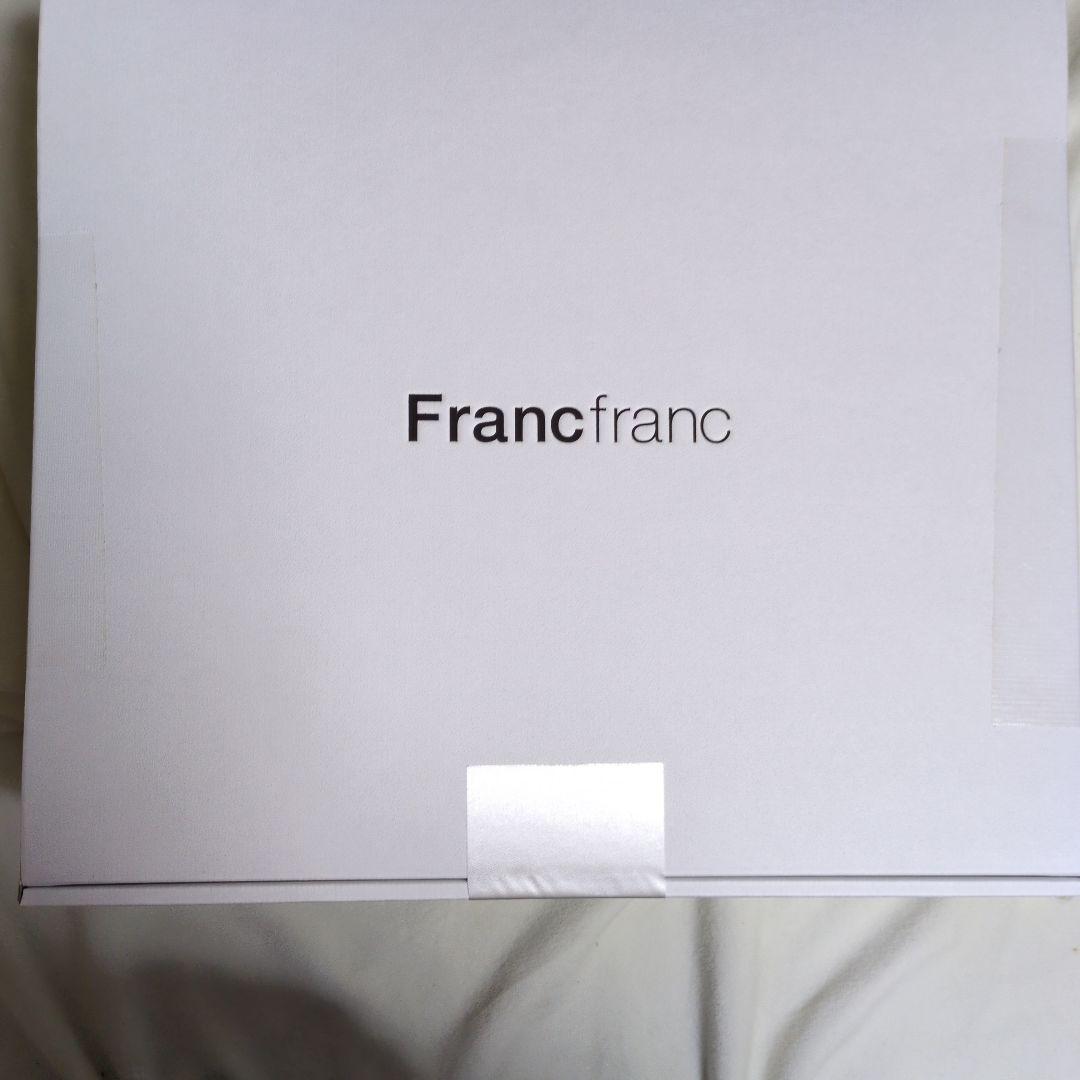 Francfranc パニエレースホワイトプレート＆ボールペアセット新品未使用品