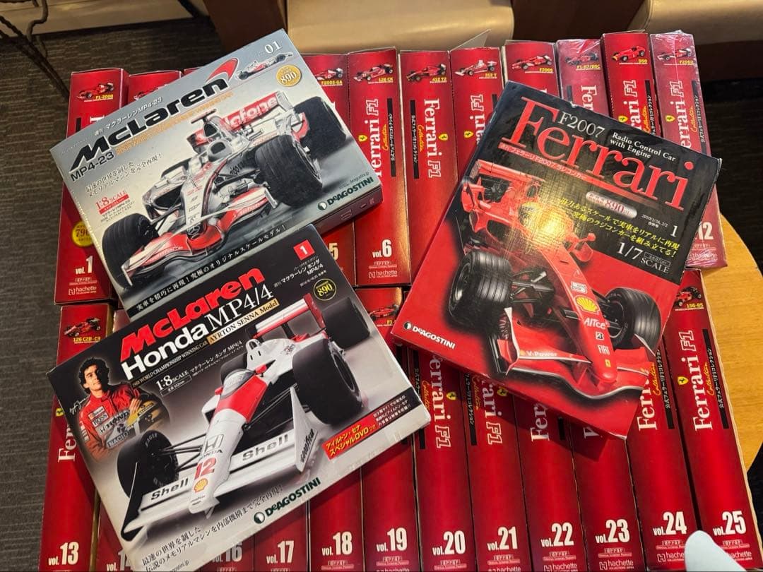 Ferrari F1シリーズ全25巻セット マクラーレンセット