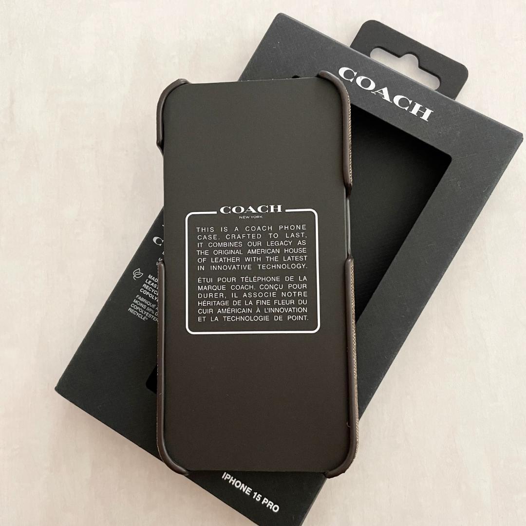 コーチ iPhone15 PRO ケース スマホケース ブランド レディース 夏