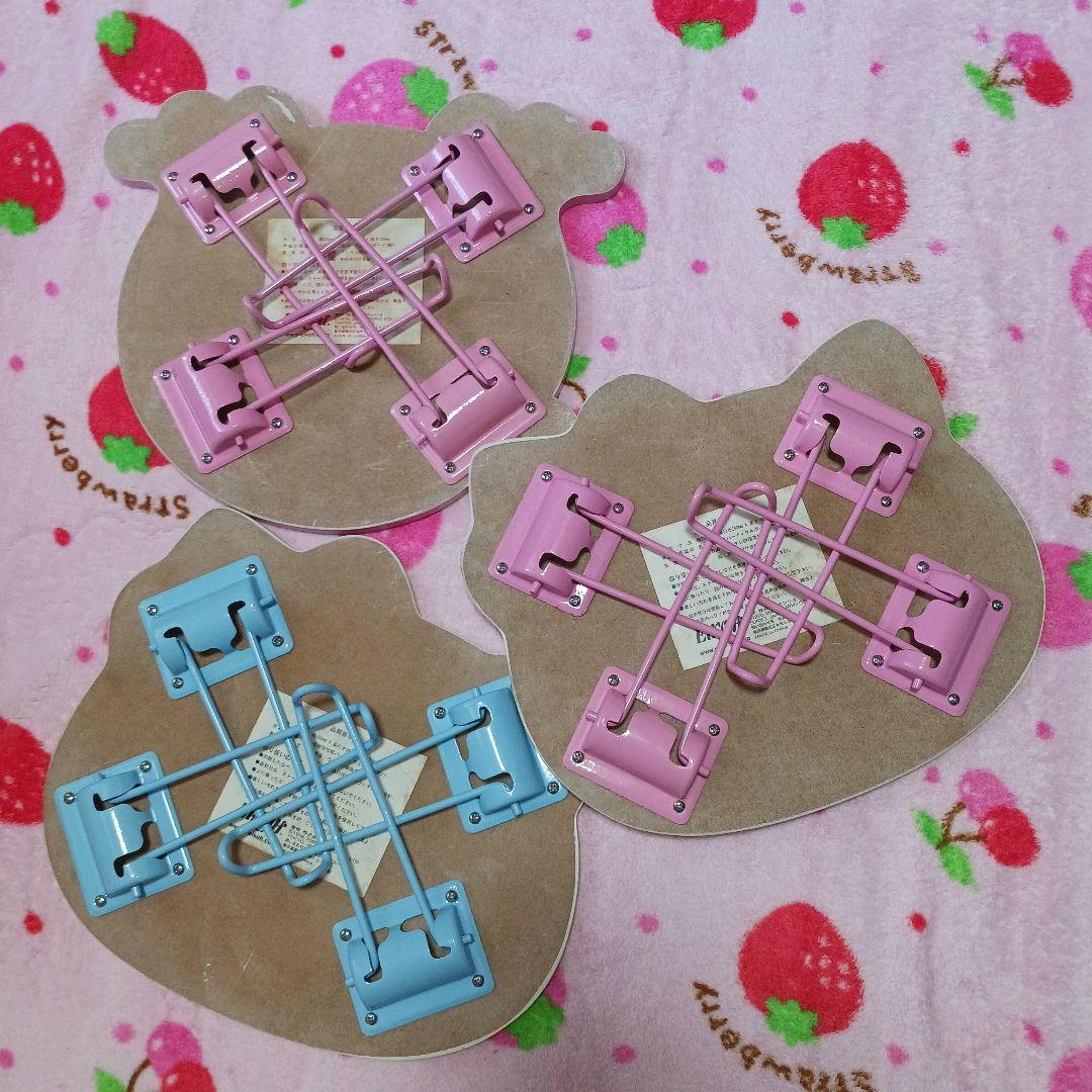 希少　サンリオ　キャラクターズ折りたたみ ミニテーブル 3個セット非売品