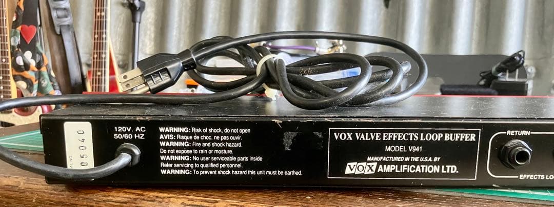 ギター VOX Valve Effects Loop Router V941