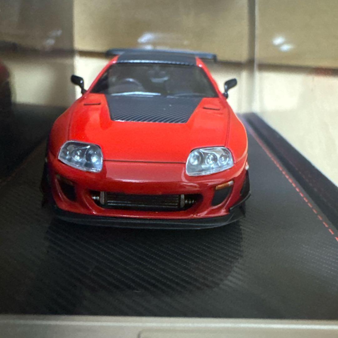 イグニッションモデル　1/64 スープラ JZA80 RZ 織戸学　RIDOX