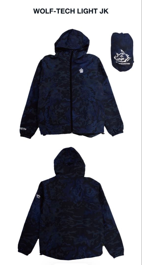 MAN WITH A MISSION★新品★WOLF-TECH LIGHT JK