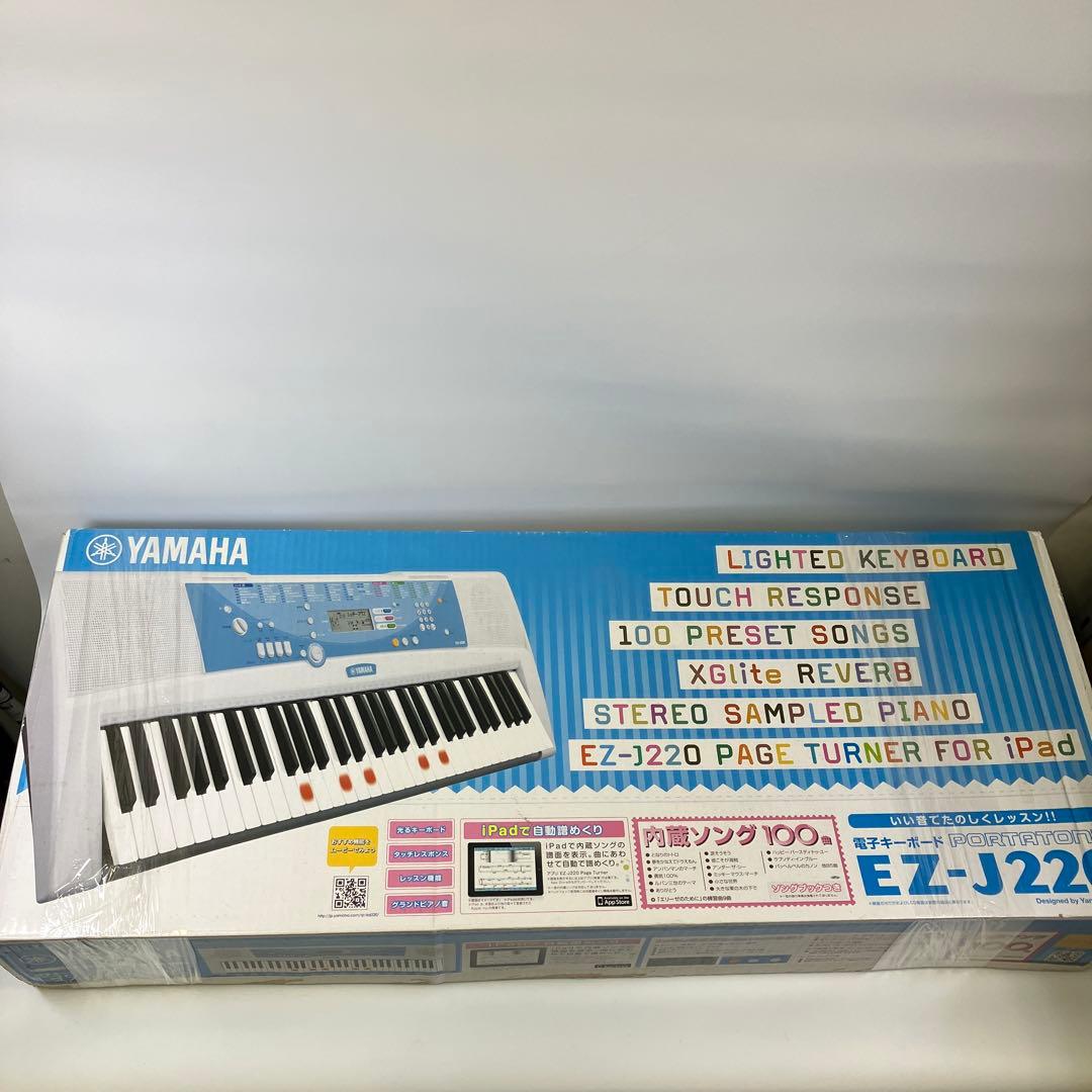 【中古】YAMAHA ヤマハ 電子キーボード EZ-J220 電子ピアノ