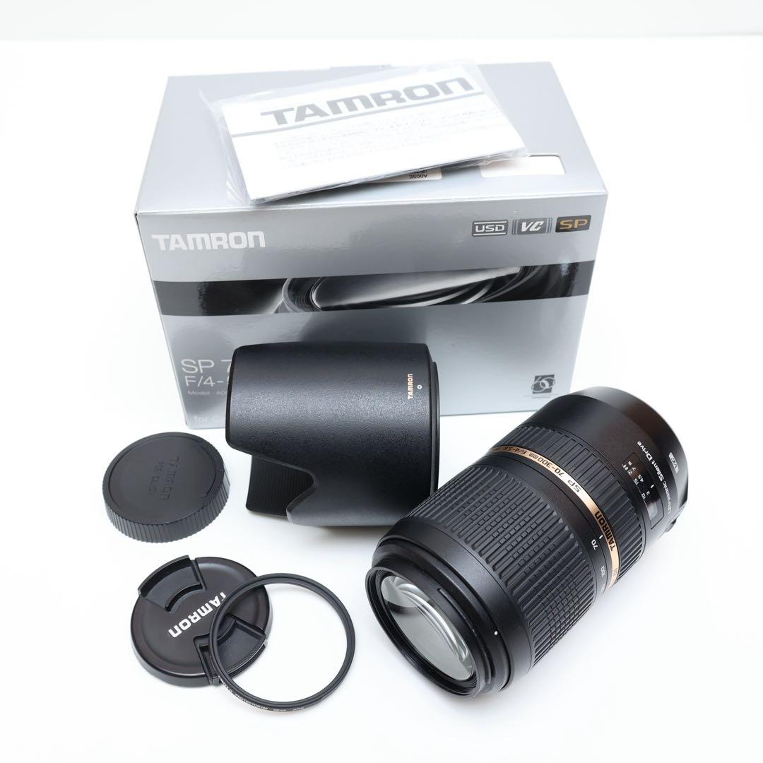 タムロン SP 70-300mm F/4-5.6 Di VC USD キャノン用