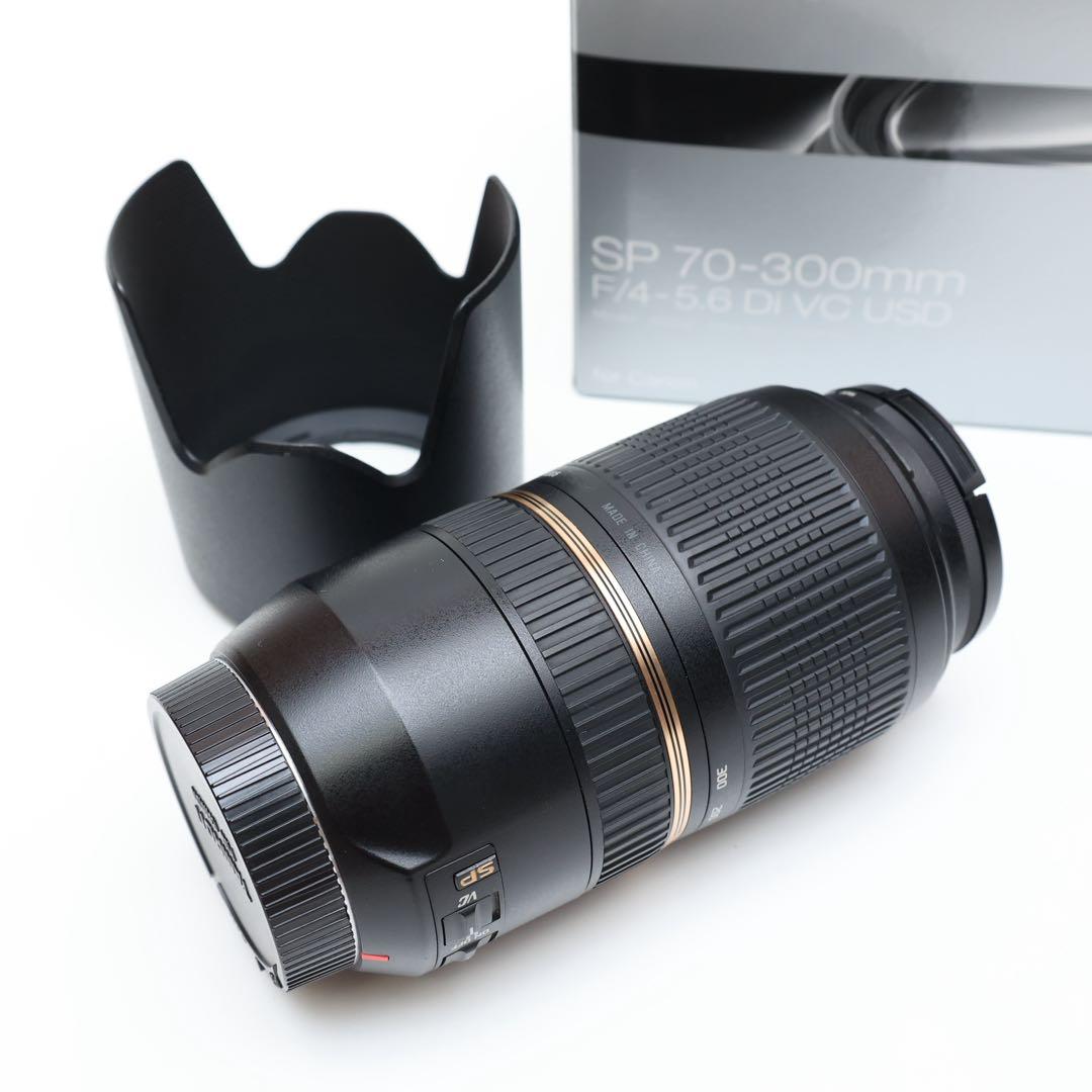 タムロン SP 70-300mm F/4-5.6 Di VC USD キャノン用